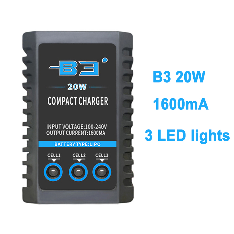 Rc Helicopter Charger - EU/US Plug Balanced Battery Charger for