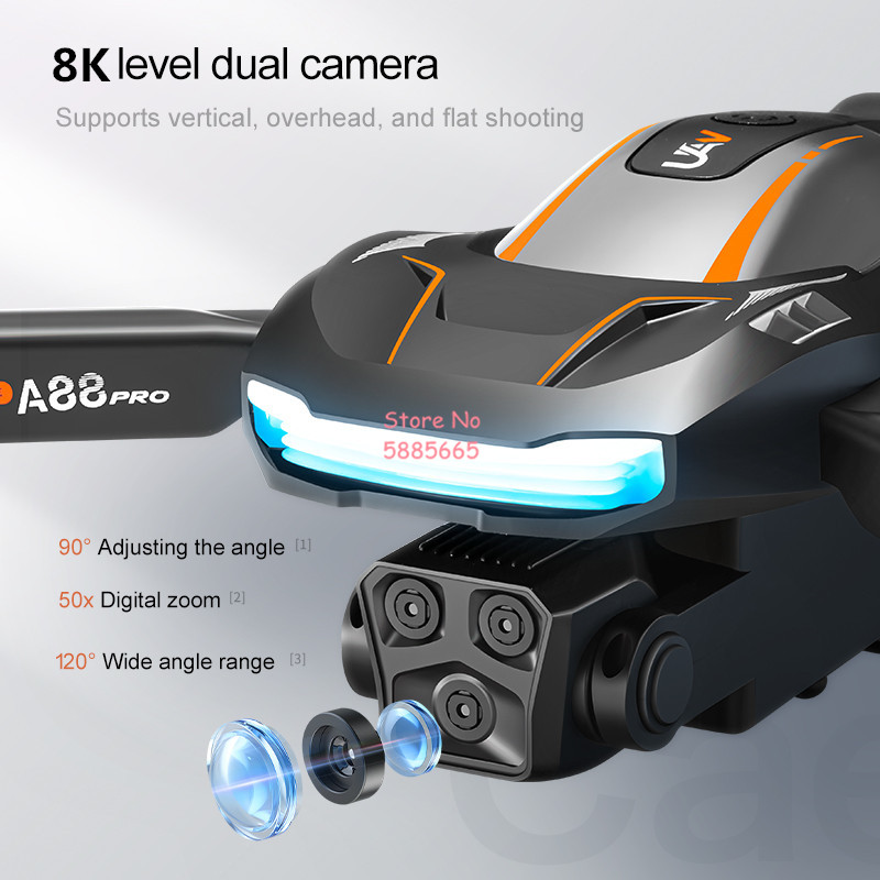 8K Aerial Photography Optical  - đánh giá và giá Rc Helicopter Case