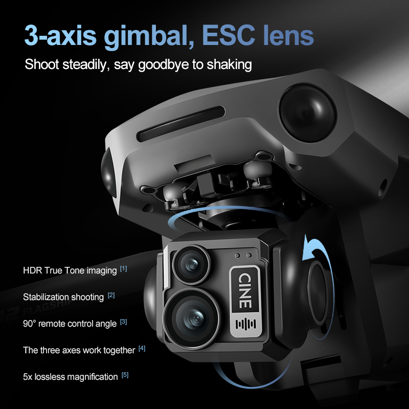 8K 3 Axis Gimbal Brushless 7.2 - đánh giá và giá Rc Helicopter Case