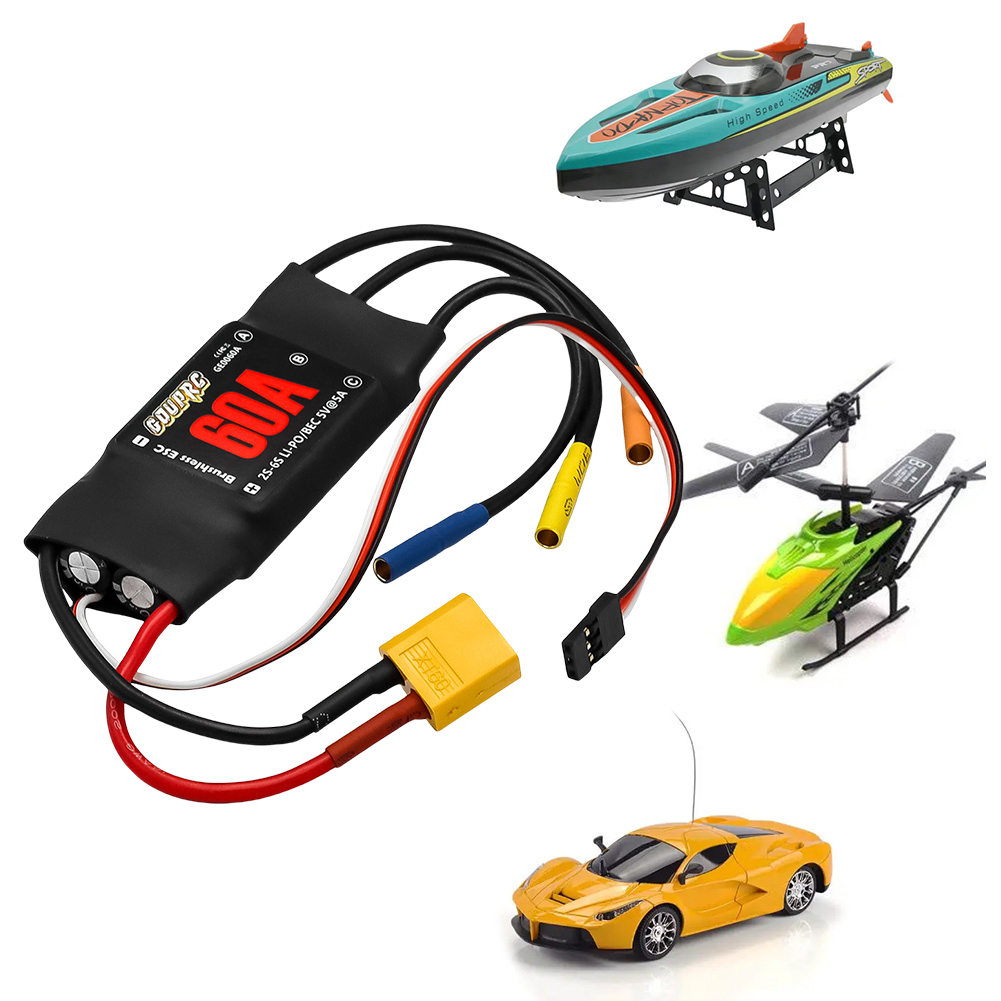 60A Electronic Speed Controlle - đánh giá và giá Rc Helicopter Electric