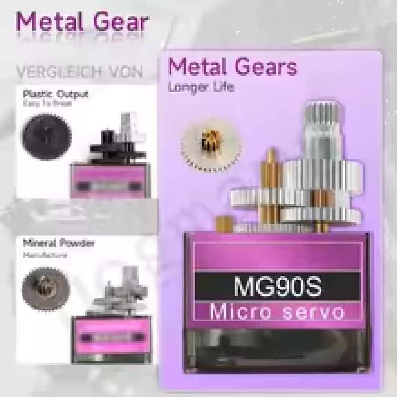 MG90S Metal Gear Servo 9g SG90 - đánh giá và giá Rc Helicopter Motor