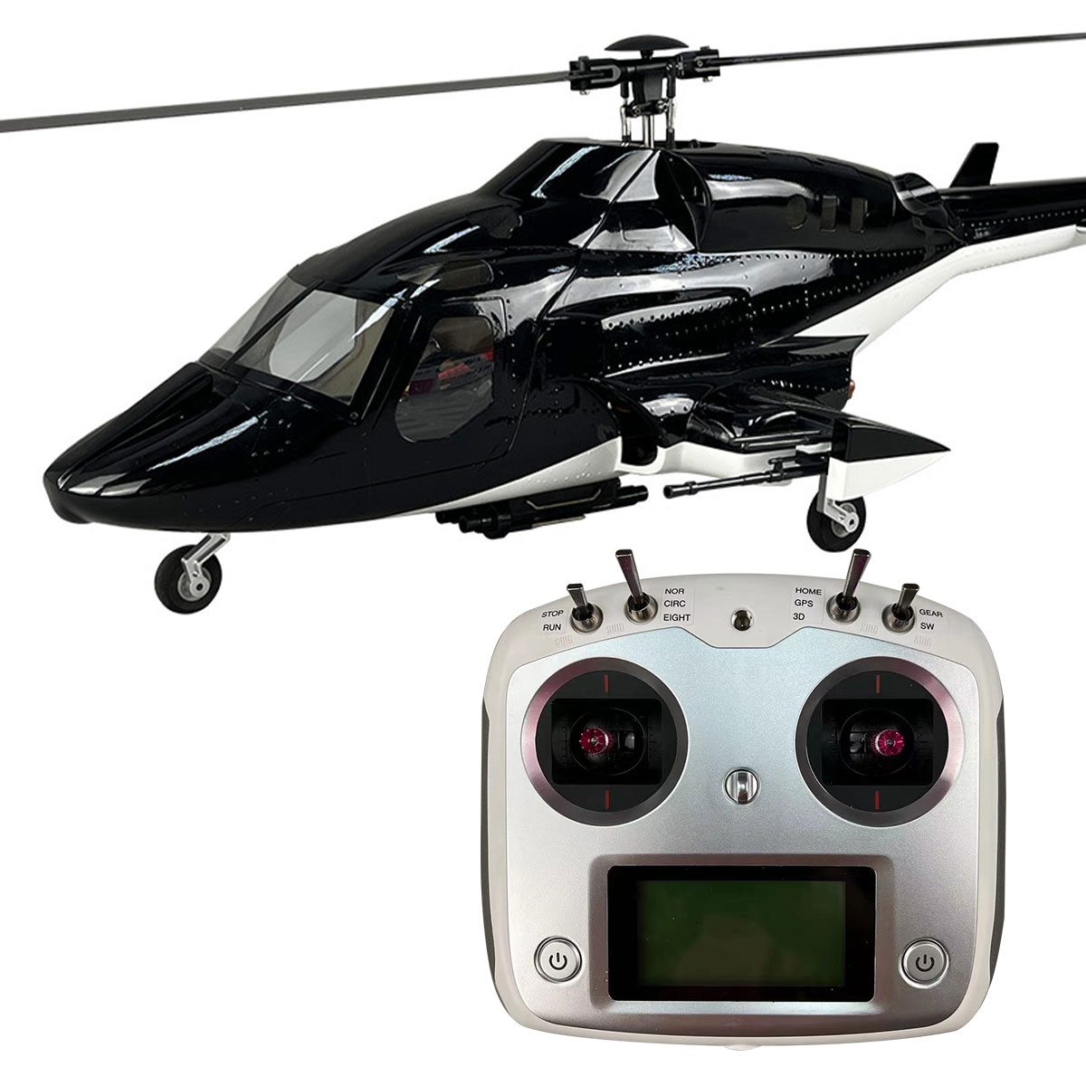 470 Size Airwolf RTF RC Helico - đánh giá và giá Rc Helicopter Nitro