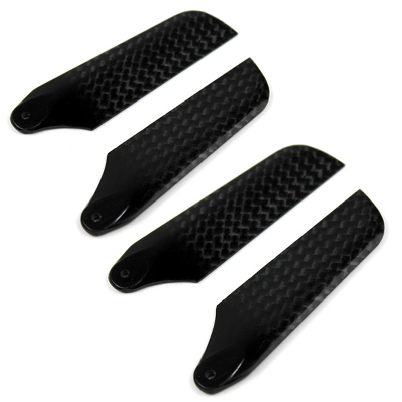 2 Đôi Tài Khóa 62Mm Sợi Carbon - đánh giá và giá Rc Helicopter Nitro