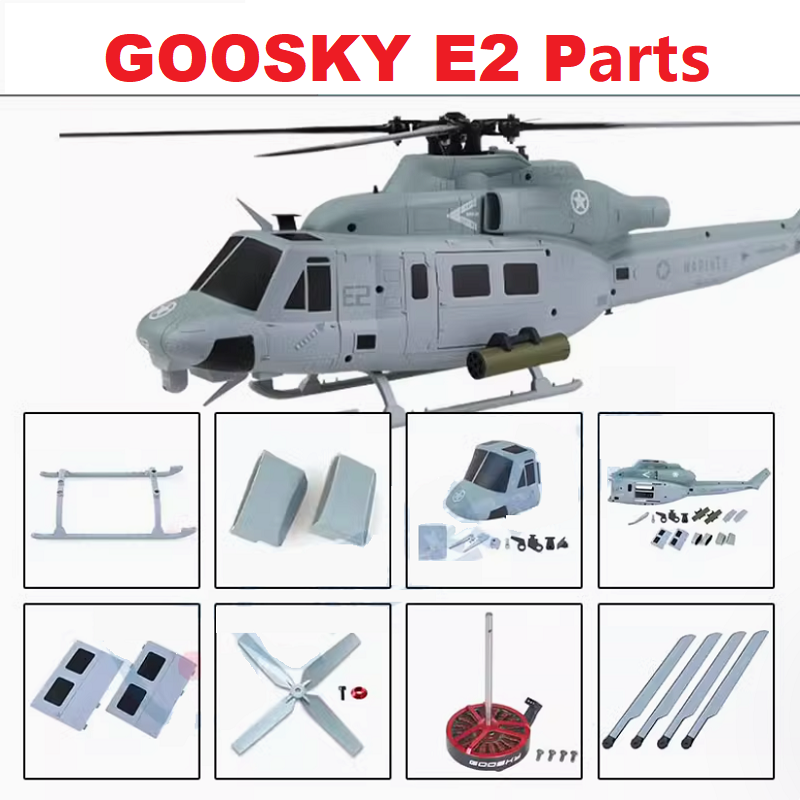 Spare Parts For GOOSKY E2 UH-1 - đánh giá và giá Rc Helicopter Blade