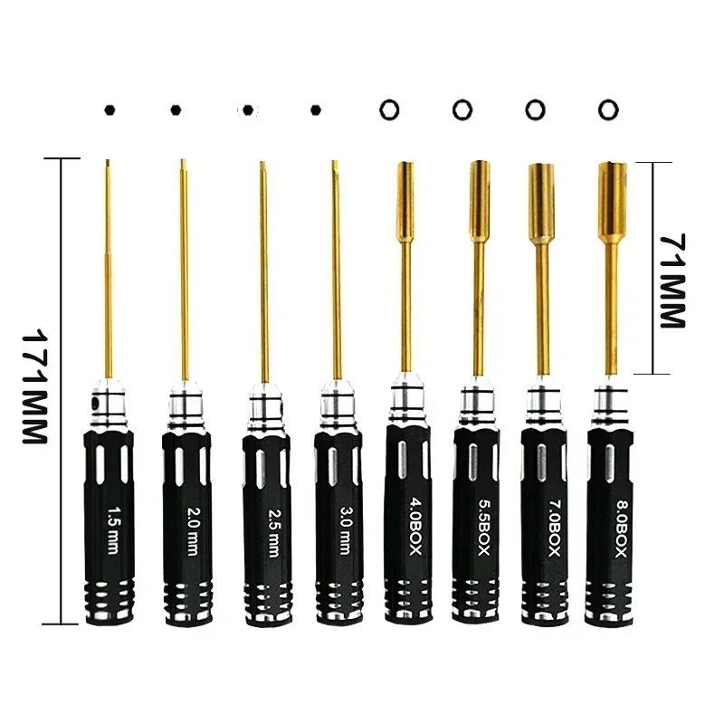 RC Hex Driver Set - 16pcs Hex  - đánh giá và giá Rc Helicopter Tool Kit