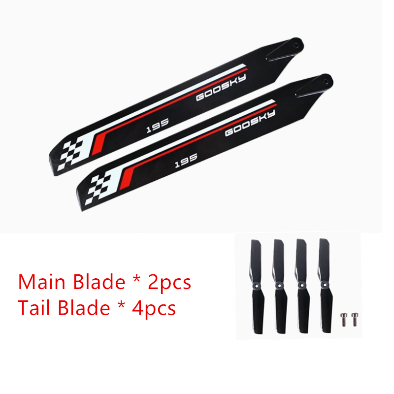GOOSKY S2 Max / S2 Ultra 6CH R - đánh giá và giá Rc Helicopter Blade
