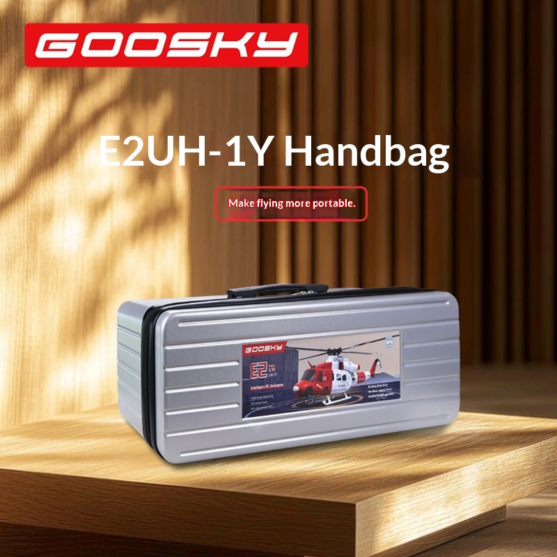 Goosky E2 Like Real Machine Ou - đánh giá và giá Rc Helicopter Bag