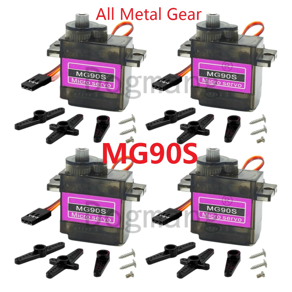 MG90S Servo 1/2/4/10/20/50 Pcs - đánh giá và giá Rc Helicopter Servo