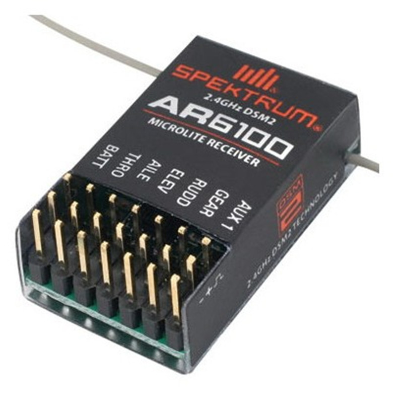 AR6100 DSM2 RC Đầu Thu 2.4GHz  - đánh giá và giá Rc Helicopter Remote Control