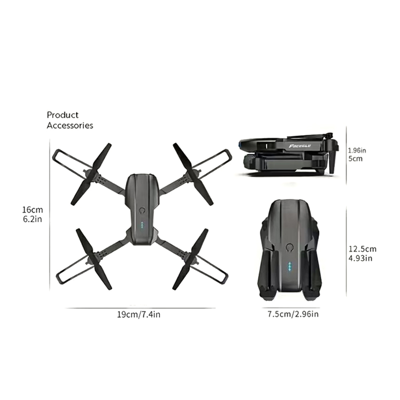 FACEGLE UAV E99 Nova RC Drone  - đánh giá và giá Rc Helicopter Case