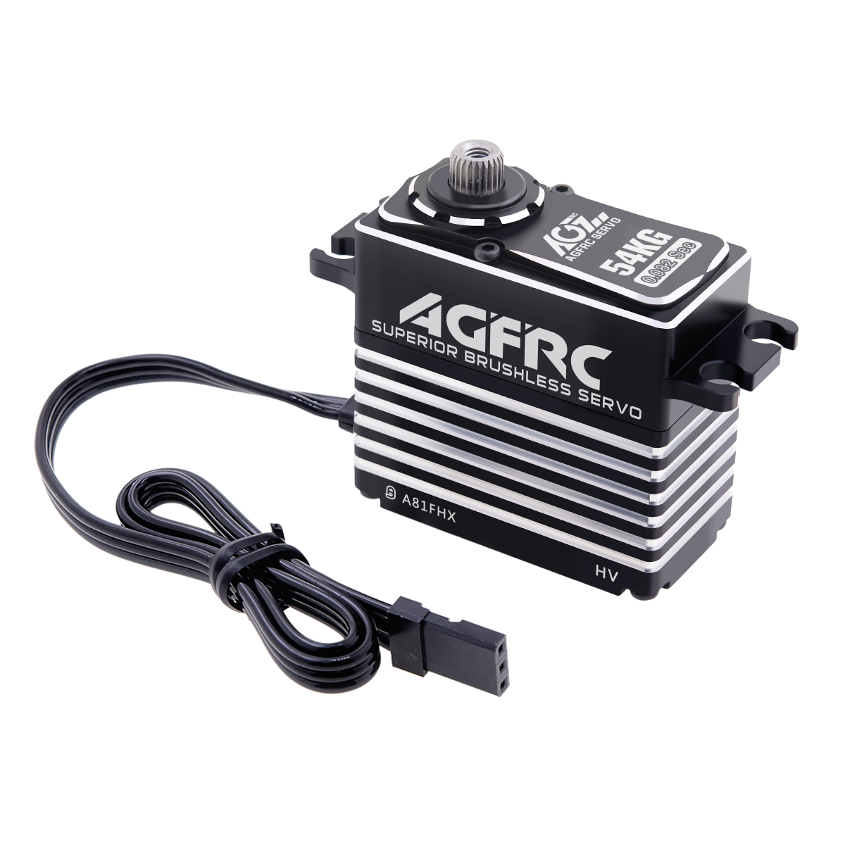 AGFRC A81FHX 54KG HV 4-Pole Br - đánh giá và giá Rc Helicopter Large