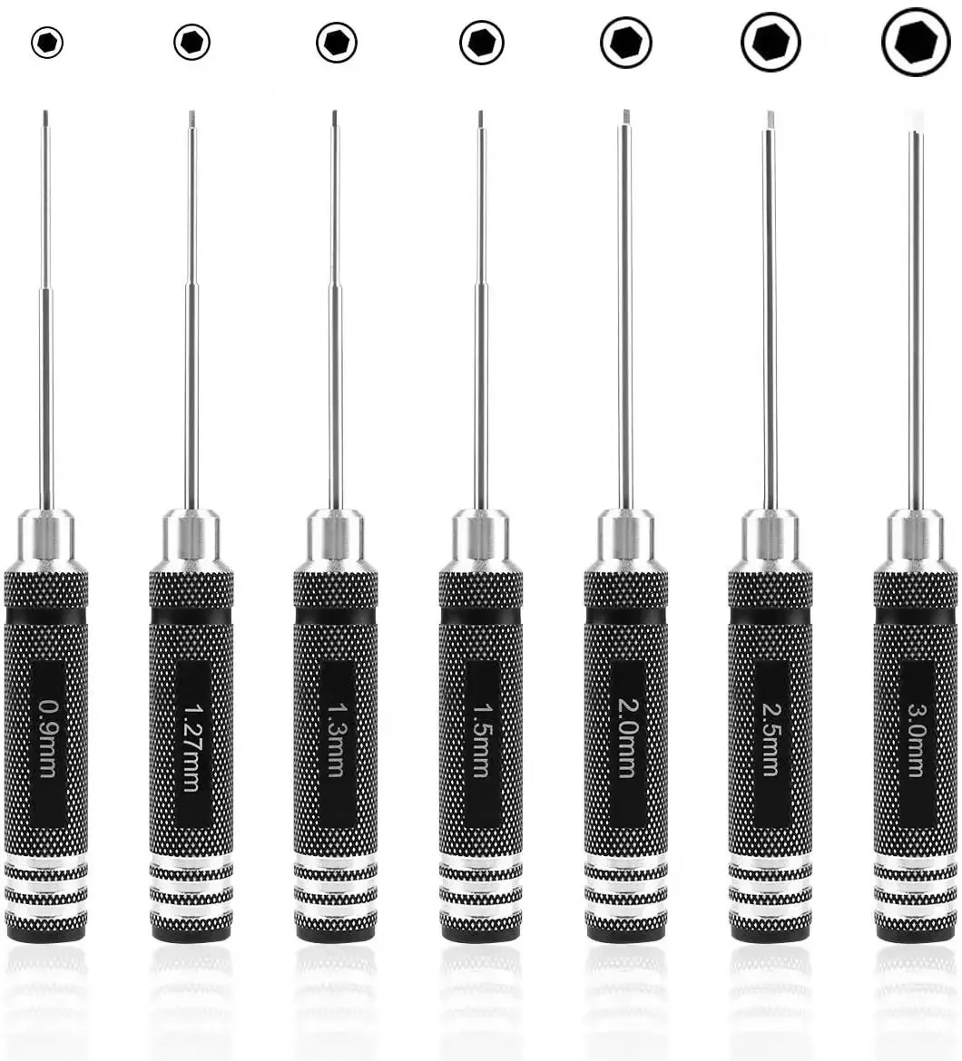Hex Driver 7/4PCS Hex Allen Sc - đánh giá và giá Rc Helicopter Tool Kit