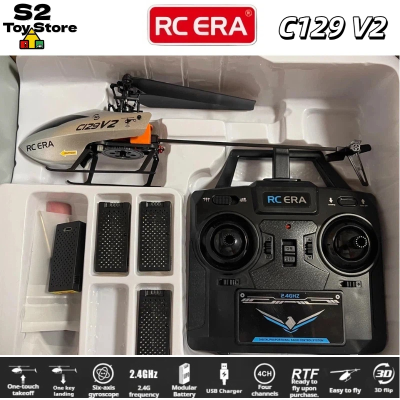 RC ERA C129V2 4CH 2.4GHz Smart - đánh giá và giá Rc Helicopter Single Rotor