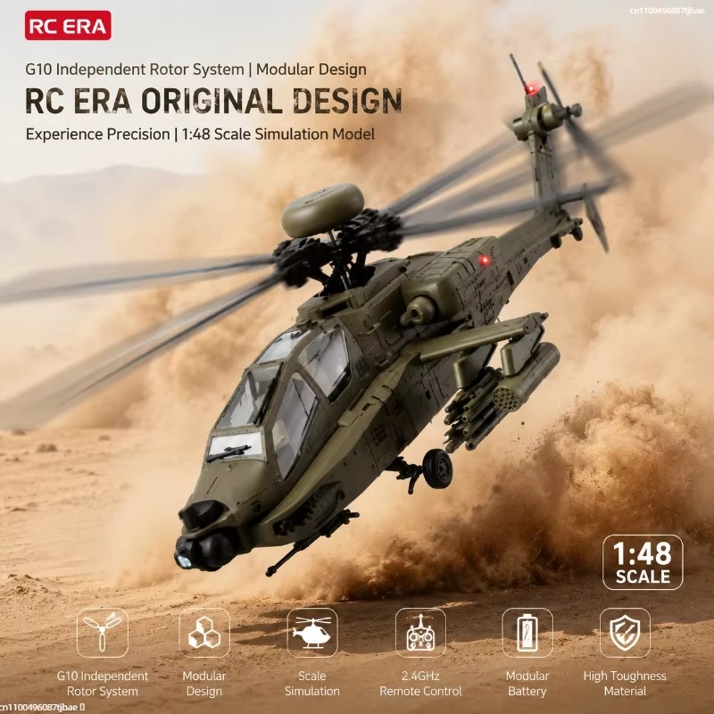In Stock Hot RC Era AH-64D Apa - đánh giá và giá Rc Helicopter Single Rotor