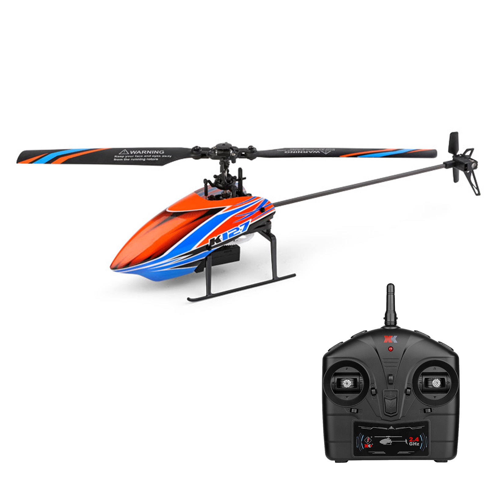 WLtoys XK K127 4CH Gyro 6 Trục - đánh giá và giá Rc Helicopter Large